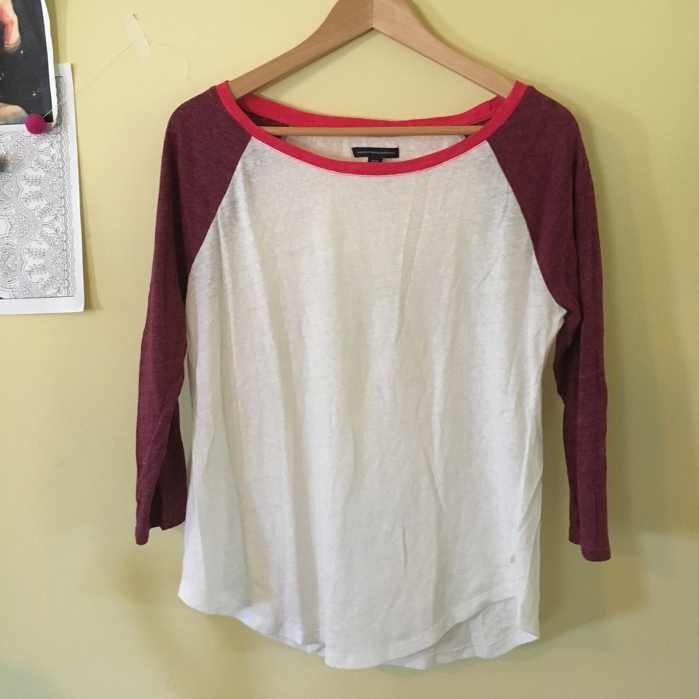 American Eagle Baseball Tee