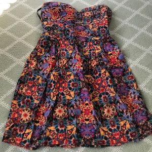 Urban Outfitters strapless dress