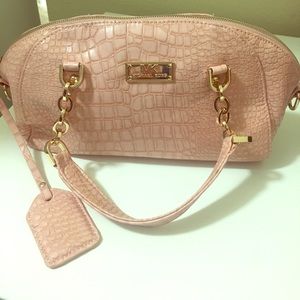 Blush Michael Kors Minibag w/Gold Hardware