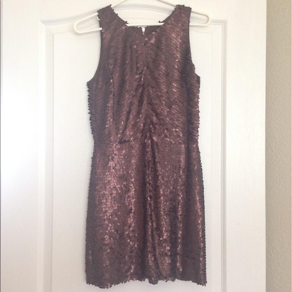 Dolce Vita Brown/Copper Sequin Dress