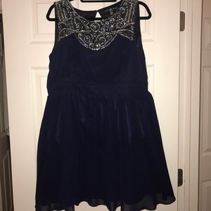 ASOS - Little Mistress - Navy Dress - size 16
