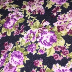 Floral crop tee✨