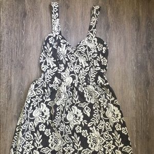 Lace-Mix TOPSHOP Mini Dress