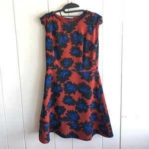 J. Crew floral dress.