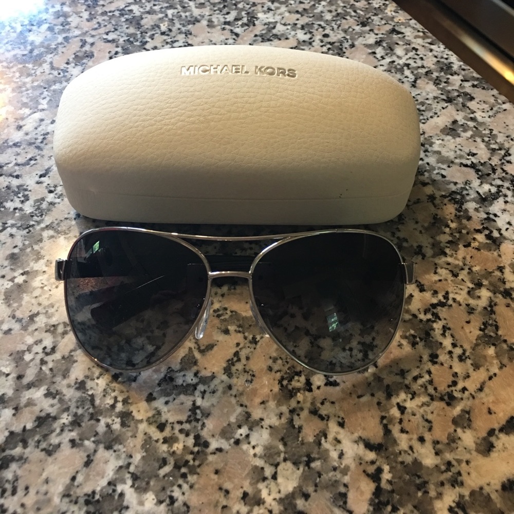 New Michael Kors Aviator Sunglasses MK5015