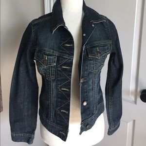 Robert Graham denim jean jacket