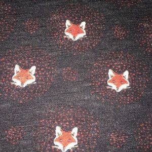 Fox print crop tee✨