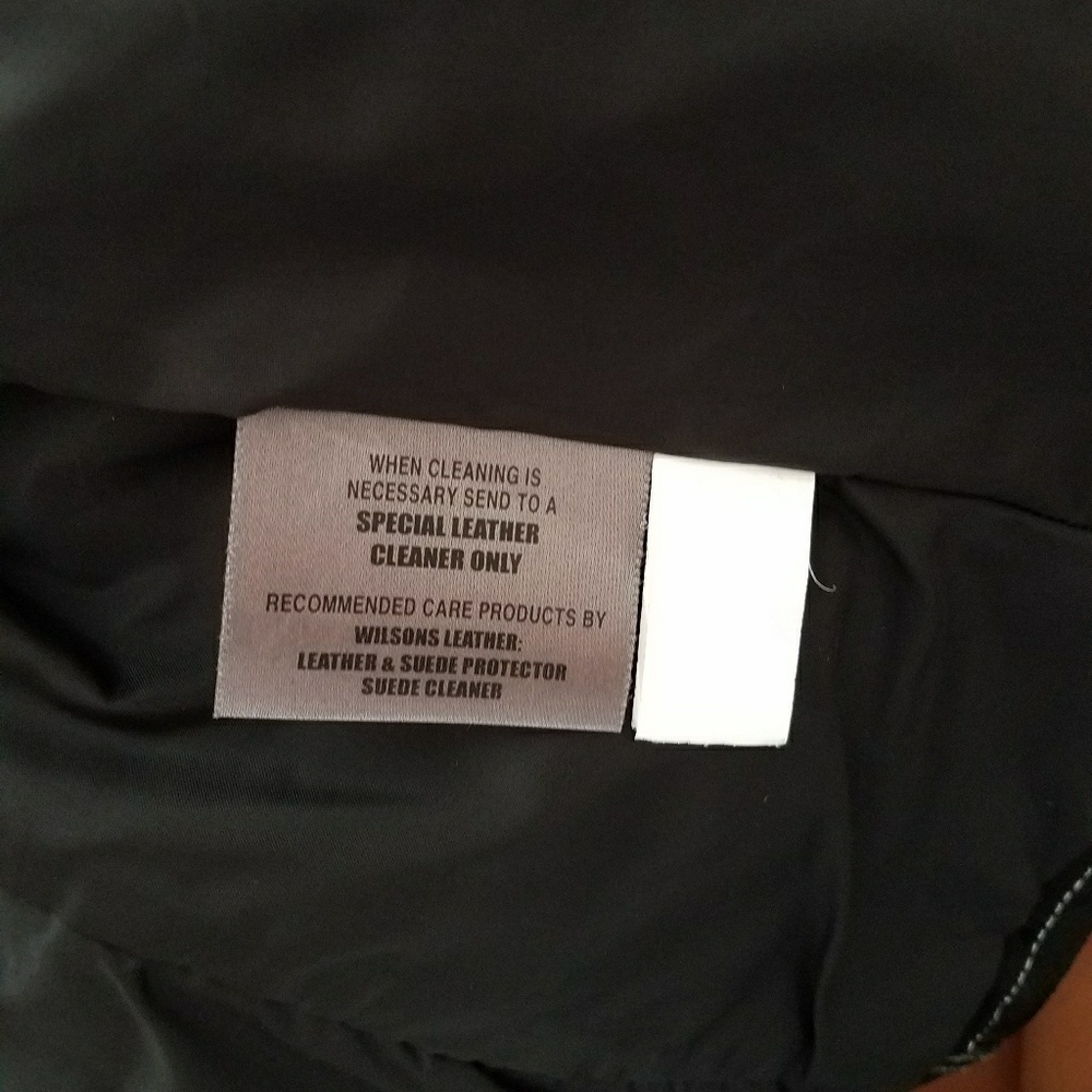 Wilson's Leather Black Suede Jacket - Picture 5 of 7