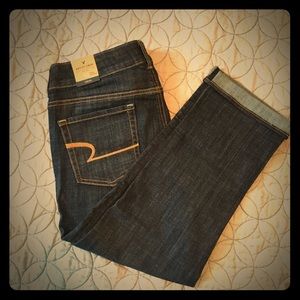 Brand New American Eagle denim capris
