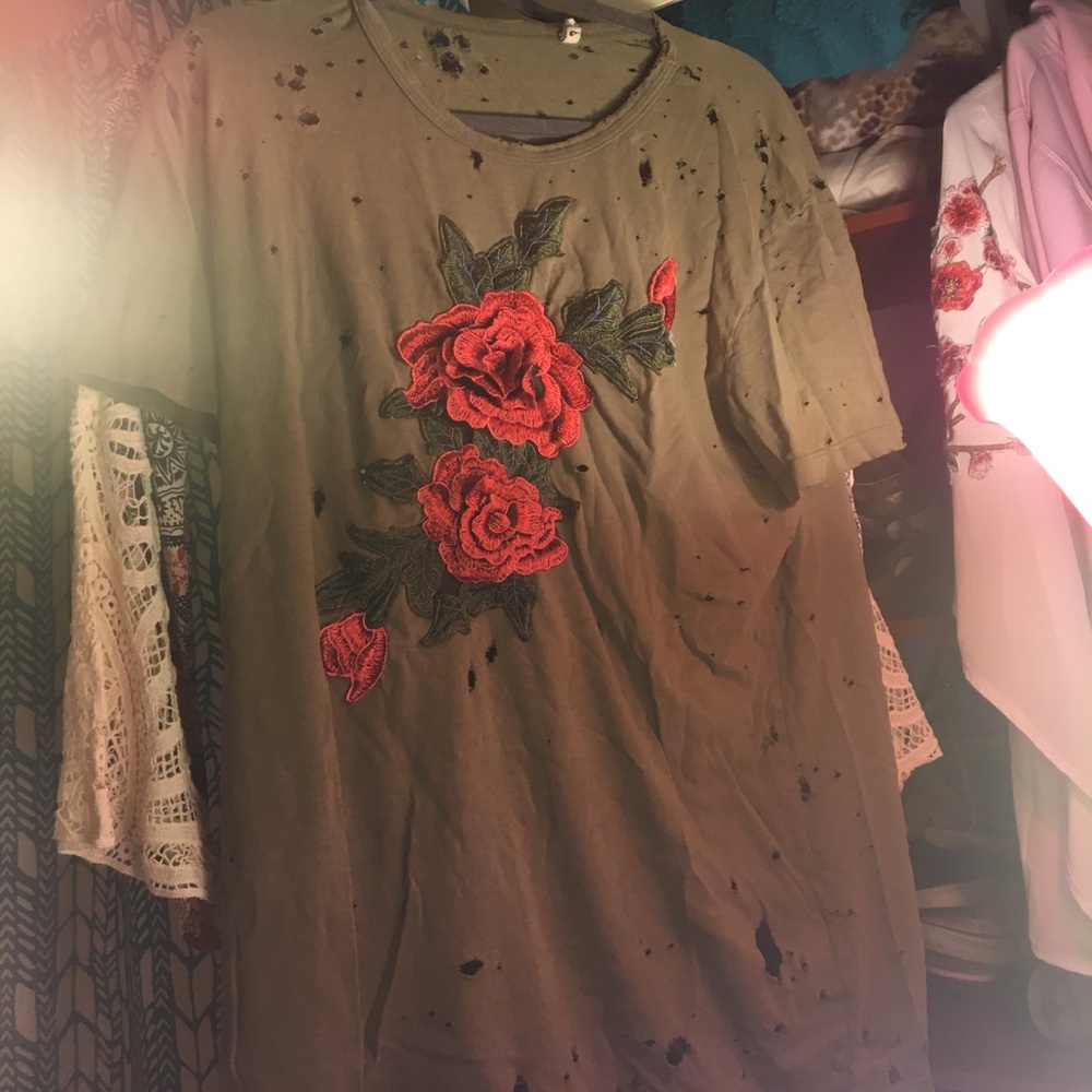 emma and sam rose shirt
