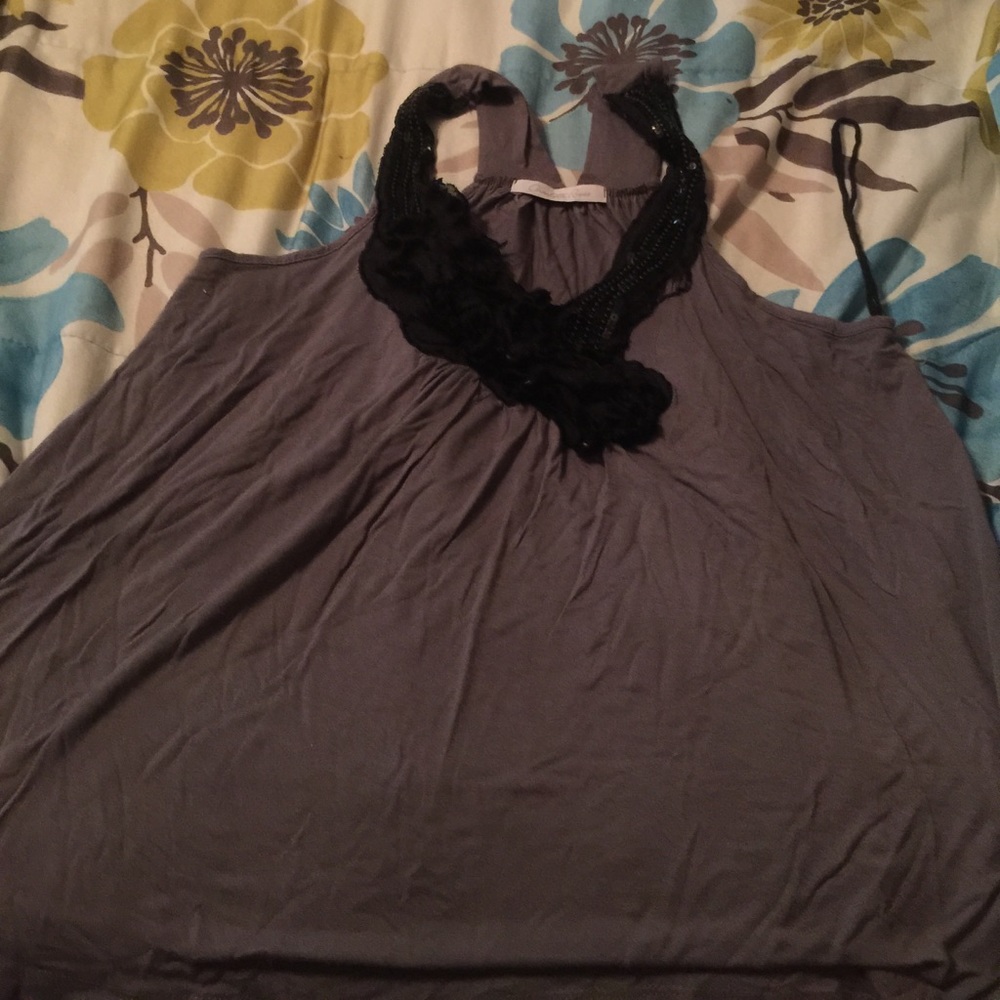 Charlotte Russe cute beaded tank