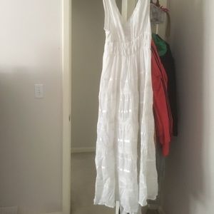 White beautiful dress