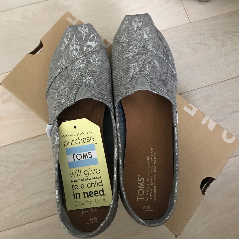 Toms Classic - Frost Grey Feather
