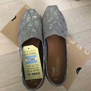 Toms Classic - Frost Grey Feather