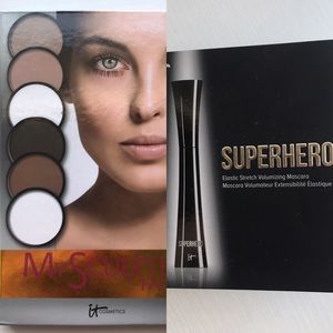 IT Superhero mascara and contouring palette