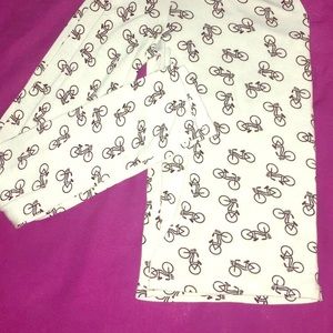 🆕✨ cropped bicycle print long sleeve tee