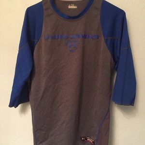 Under Armour Baseball 3/4 shirt, M