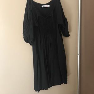 Open shoulder beach dress