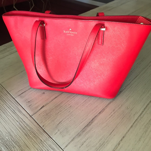 kate spade Handbags - Red Kate Spade Large Tote