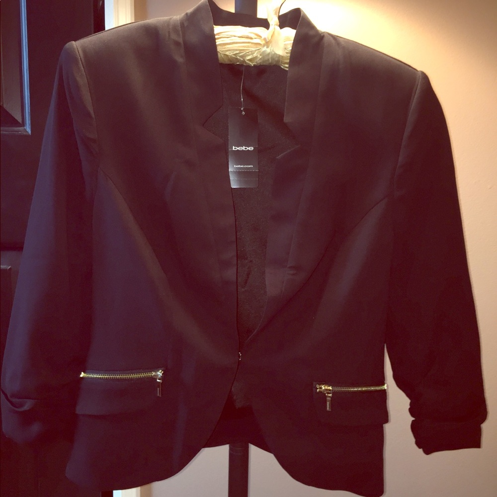Bebe black blazer