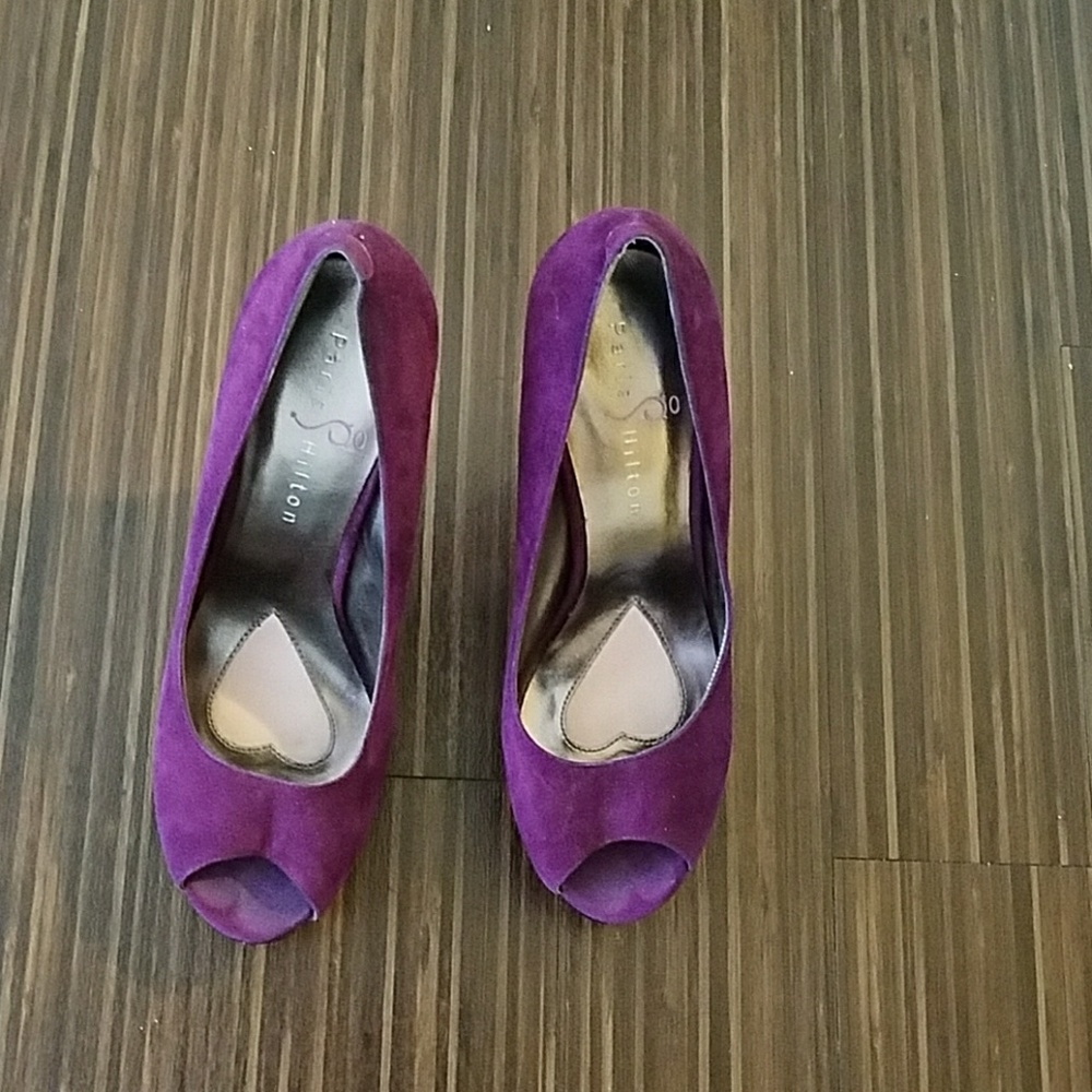 Paris Hilton platform heels