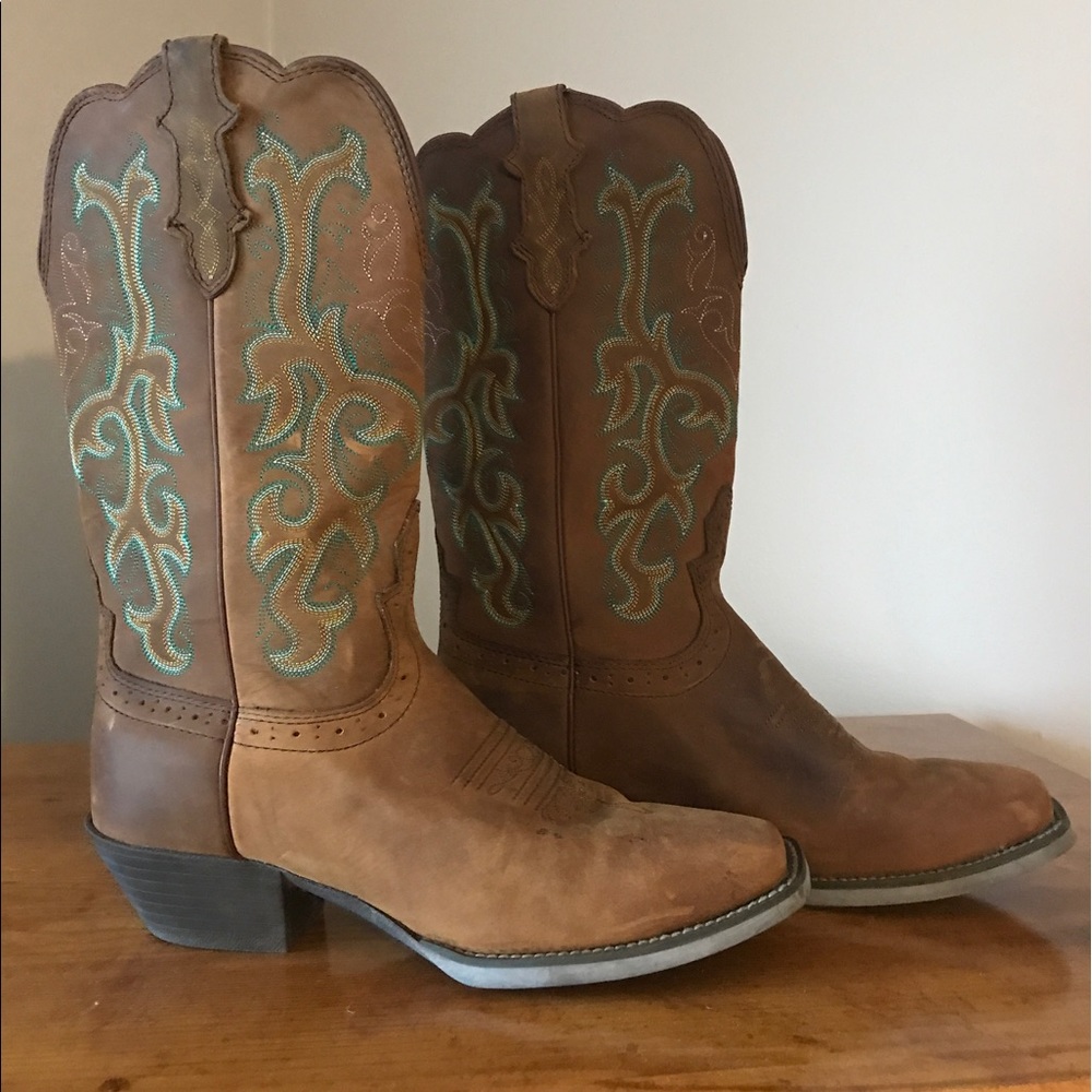Justin Women's 12" Stampede Boot - Size 8.5