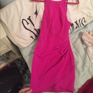 Hot Pink Mini Dress