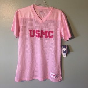 Pink USMC jersey