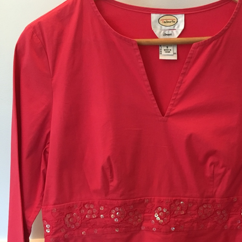 EUC Talbots 3/4 sleeve tunic