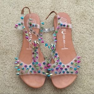 Jeffrey Campbell Puffer Spike Sandal sz 7