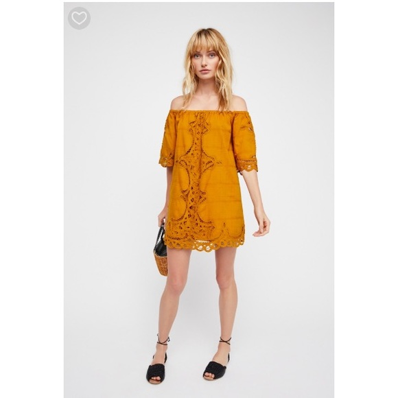 Free People Off-The-Shoulder Dress - Picture 4 of 4