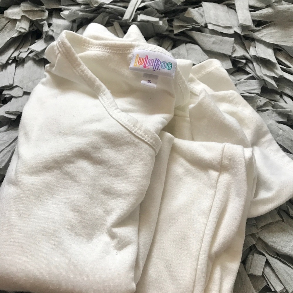 LulaRoe White Irma