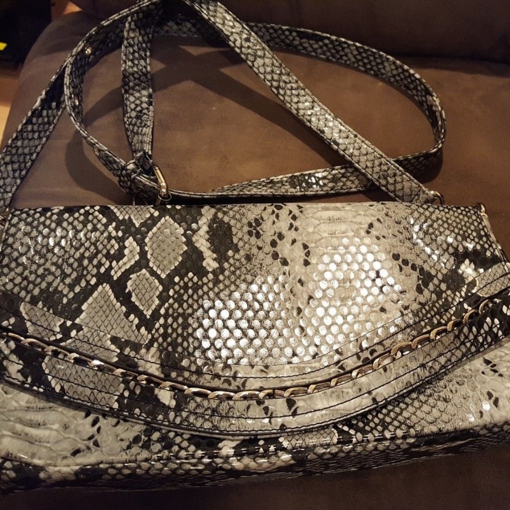 Vieta grey gray handbag shoulder bag purse