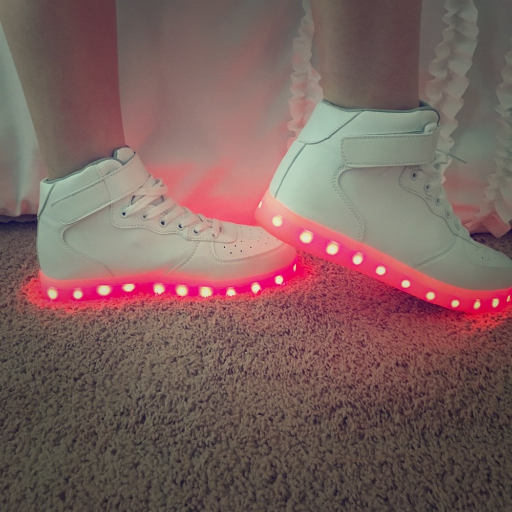 LED light up sneakers!