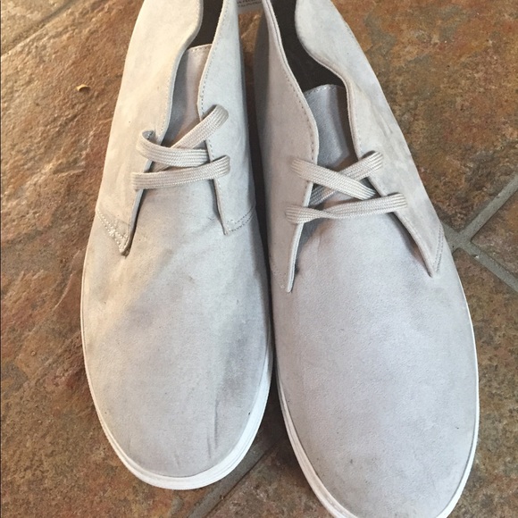 Old Navy Other - New Men's Old Navy Grey Faux Suede 13 Shoes