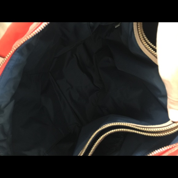 Kate Spade Serena orange nautical striped baby bag - Picture 7 of 8