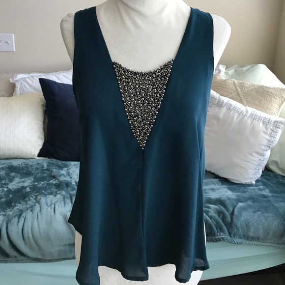 Beaded tank top - Picture 2 of 5