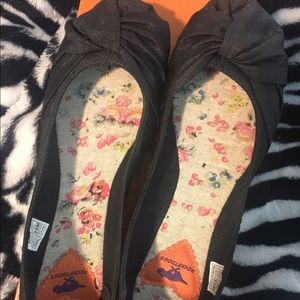 Rocket dog Black Flats
