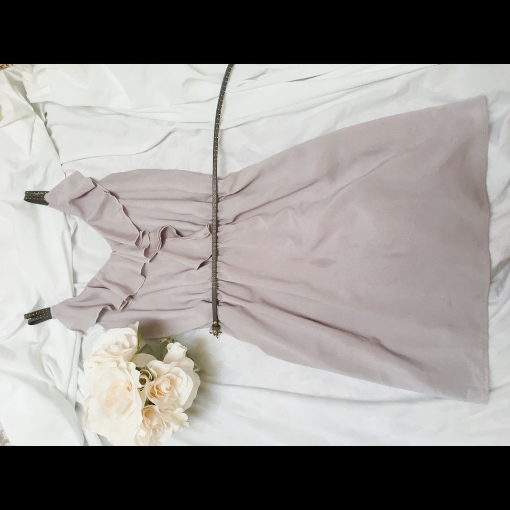Whimsical silver dress