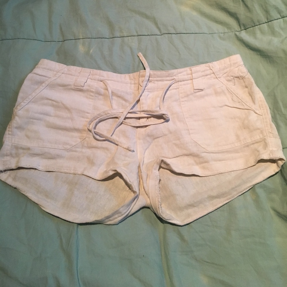 White Shorts