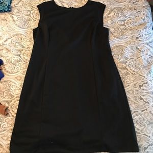 Merona pleated black dress.