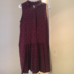 Gap drop waist dress size M