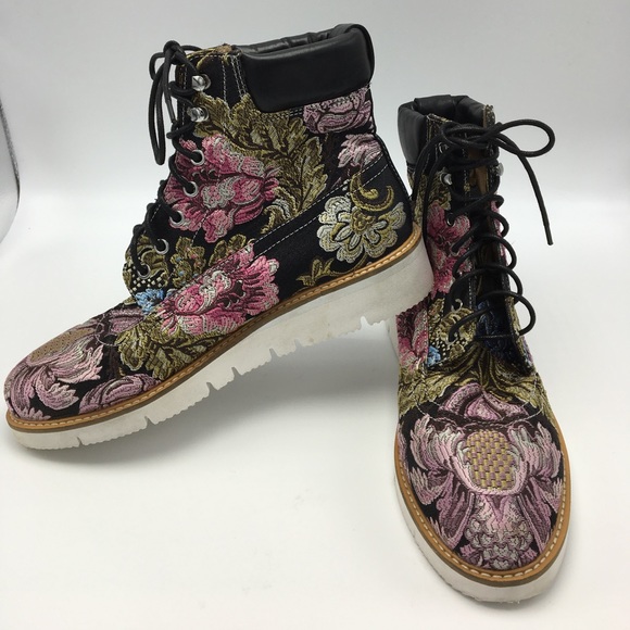 Shellys London Shoes - Shellys London Erin Combat Boots