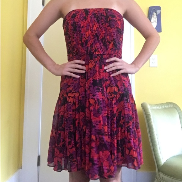 Anthropologie Dresses & Skirts - {Shoshanna} Silk Strapless Dress