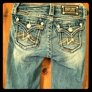 Miss Me Bermuda shorts