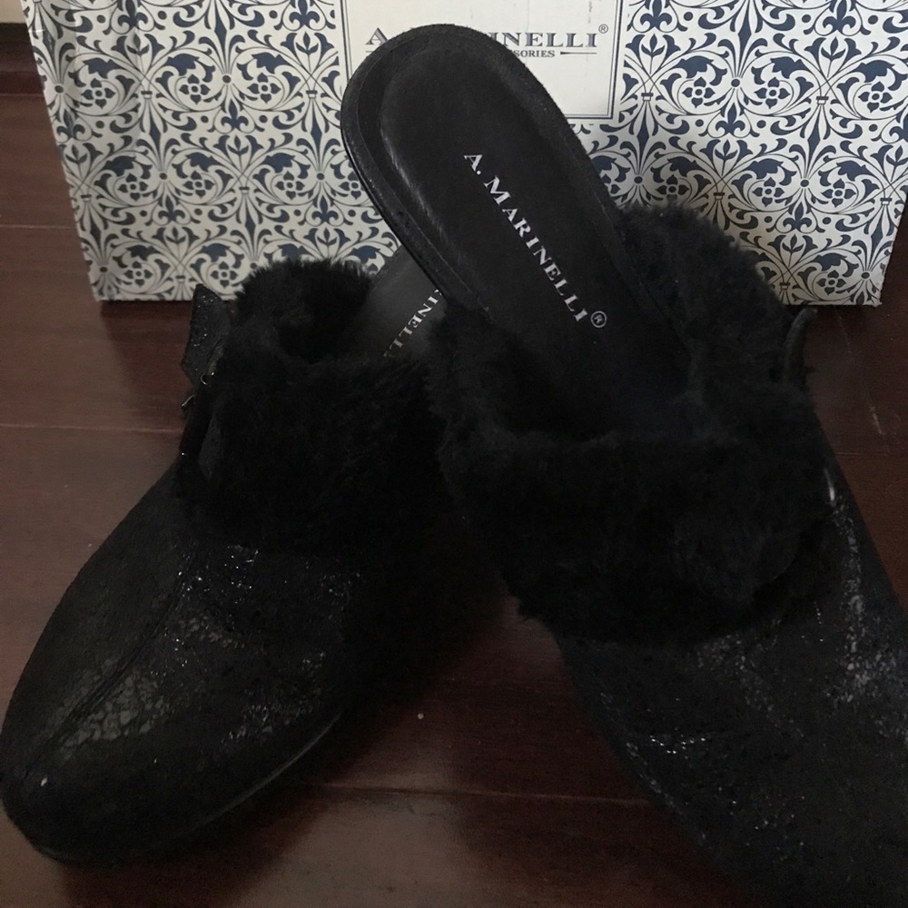 #just reduced price🌺Brand New Black Mule 8.5