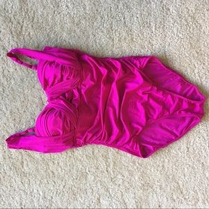 🌟BOGO SALE!🌟 Fucshia Badgley Mischka one-piece!