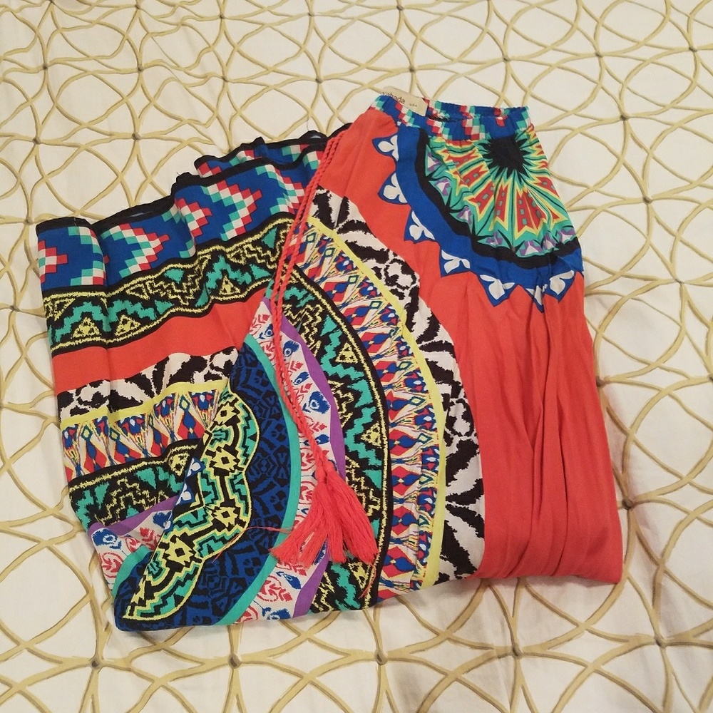 Women's Bohemian Maxi Skirt