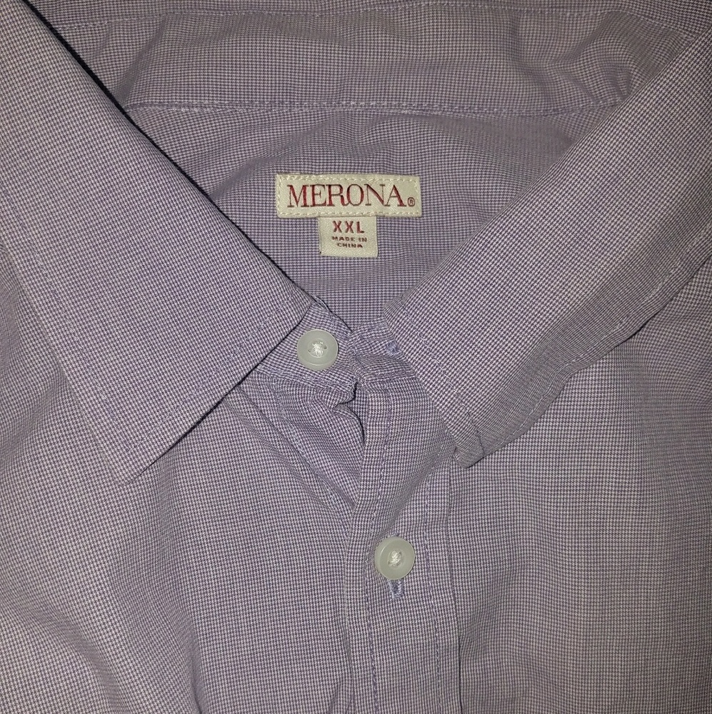 Men's long sleeve button up shirt