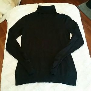 Black Turtleneck Sweater